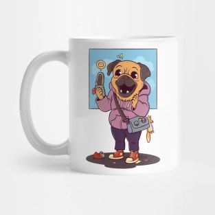 Pug in the 90s Mug